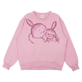Moomin Manna Sweatshirt Sweetie Rose