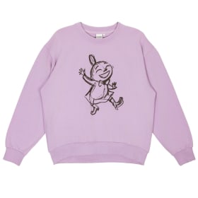 Muumi Manna-collegepaita Naurava Myy liila