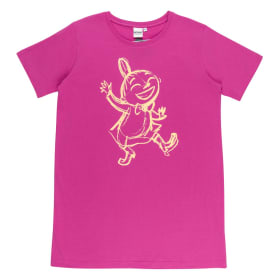 Muumi Iina-yöpaita Sketch My pinkki