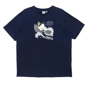 Muumi Alvi-t-paita Whisky tummansininen