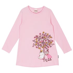 Muumi Keinupuu-tunika vaaleanpunainen