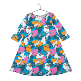 Pippi Longstocking Jenni Dress Fleck blue