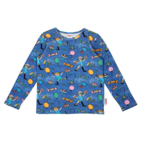 Peppi Pitkätossu Juhla-Peppi-paita denim