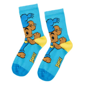 Bamse Vahvin nalle -sukat sininen