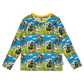 Bamse Kotikylä-paita sininen