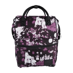 Moomin Samu Backpack Party Moment Black/Plum