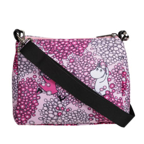 Muumi Lilla-olkalaukku Ystävät vaaleanpunainen