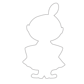 Moomin Little My Cookie Cutter M