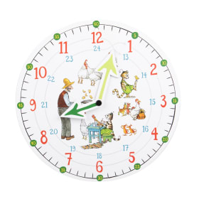 Pettson and Findus Learning Clock