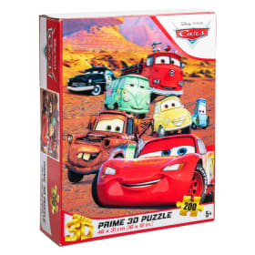 Prime 3D Puzzle 200 Pieces Cars