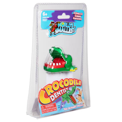 World's Smallest Crocodile Dentist