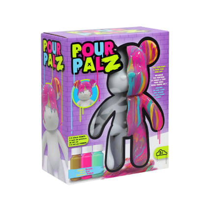 Pour Palz DIY Paint Bear collectible Golden dream