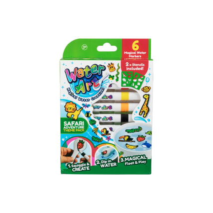 Water Art Vesipiirustustussit 6 kpl Safari