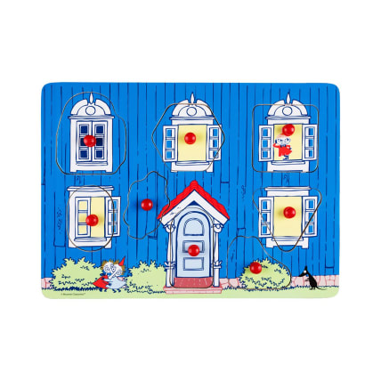 Moomin Moominhouse Peg Puzzle