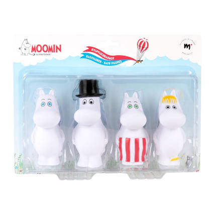 Moomin Bath Toy Set 4 Figures