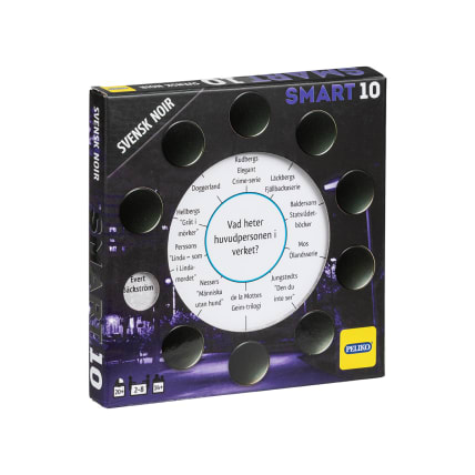 Peliko Smart10-frågekort Swedish noir (svenska)