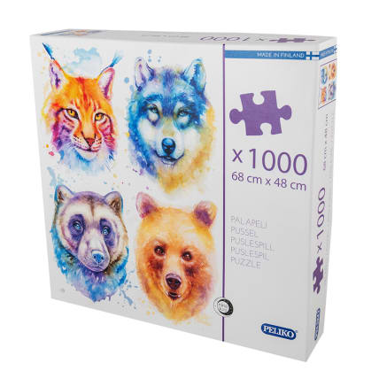 Peliko Nina Kuu Jigsaw Puzzle 1000 Pieces Large Carnivores