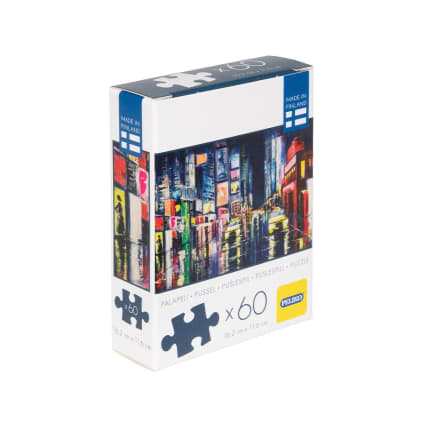 Peliko Mini Jigsaw Puzzle 60 Pieces City Lights