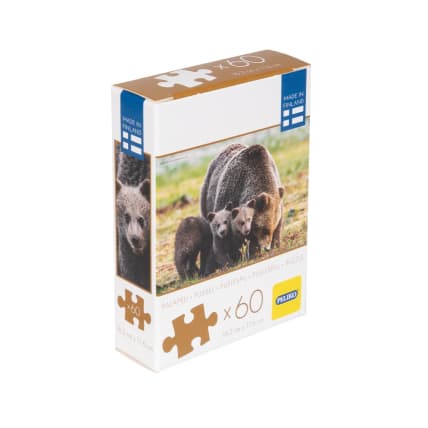 Peliko Mini Jigsaw Puzzle 60 Pieces Bears