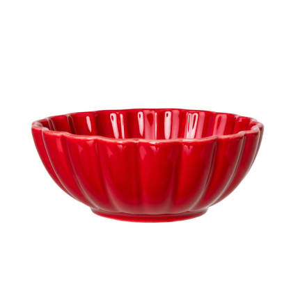 Koti Kukka-kulho punainen 3 dl