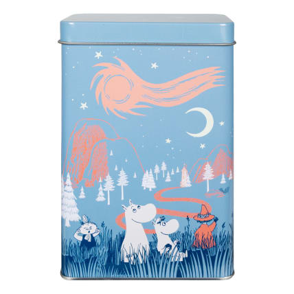 Moomin Starry Coffee Tin  20 cm Blue