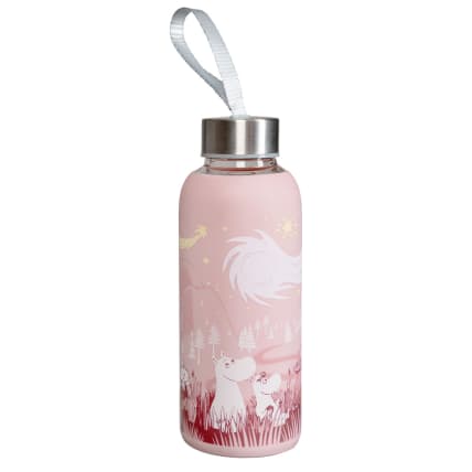 Moomin Starry Water Bottle 4,5 dl Red