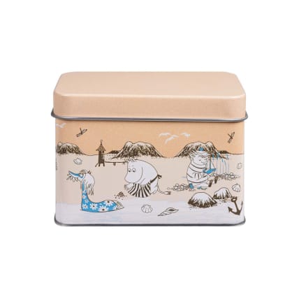 Muumi Rantaretki-teepurkki oranssi