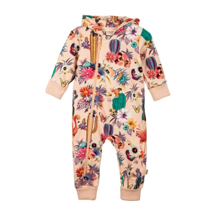 Ma-ia Family Flamingo Overall Beige