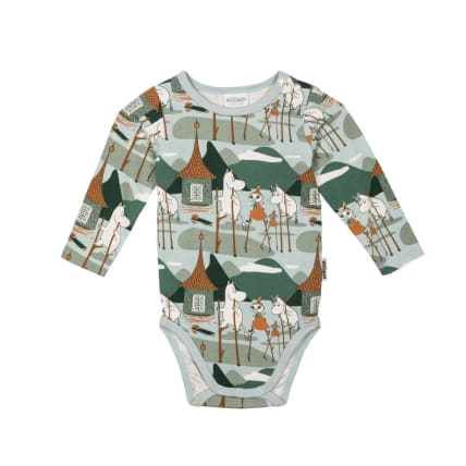 Moomin Adventure Bodysuit Sage