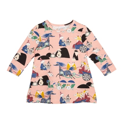 Moomin Four Fillyjonks Dress Baby rose