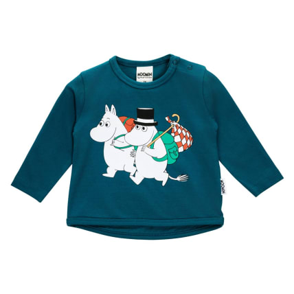 Moomin Campers Shirt Baby Blue