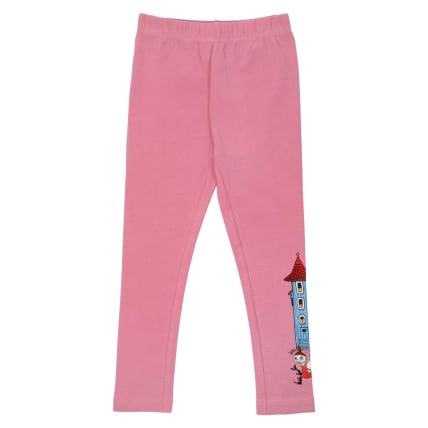 Muumi Muumitalo-leggingsit roosa