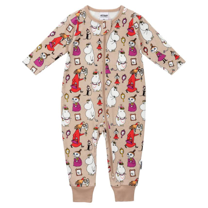 Muumi Peilit-pyjama beige