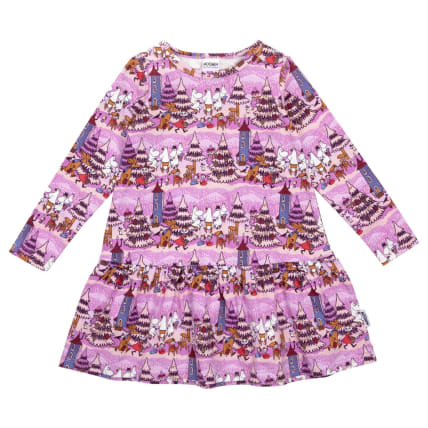 Moomin Yard Fest Dress Magenta