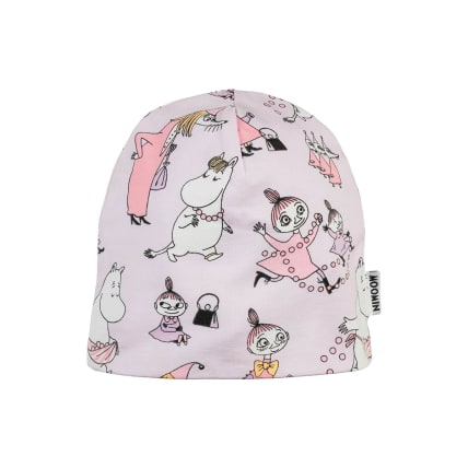 Muumi Helmileikki-pipo liila