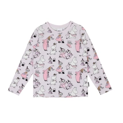 Muumi Helmileikki-paita liila