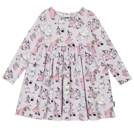 Muumi Helmileikki-mekko liila