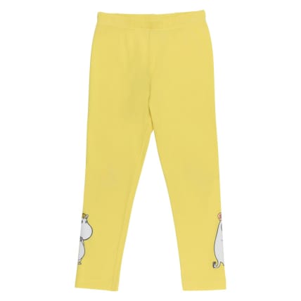 Muumi Ruusulaakso-leggingsit keltainen