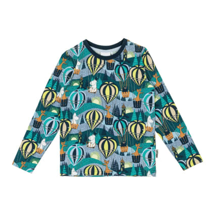 Muumi Aamulento-paita sininen