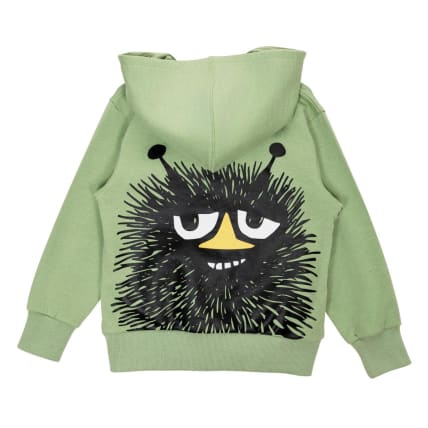 Muumi Hei Haisuli -huppari vihreä