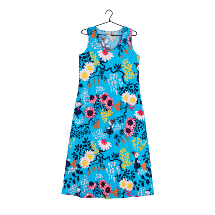 Moomin Mimosa Nightgown blue