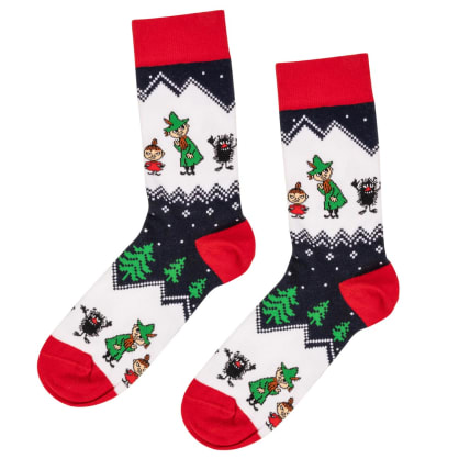 Moomin Range Socks Adult dark blue