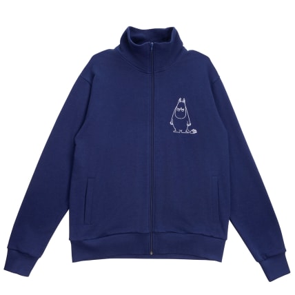 Muumi Iivo-collegetakki Kiukku tummansininen