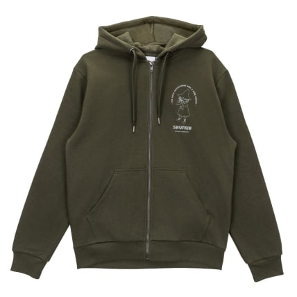 Muumi Outa-huppari Snufkin vihreä