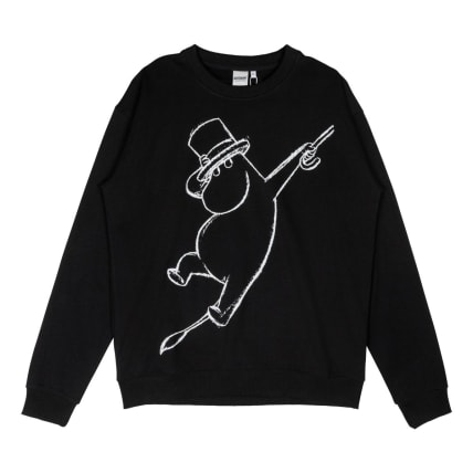 Moomin Unto Sweatshirt Windy Black