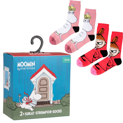Moomin Moomin Socks Gift Set Red