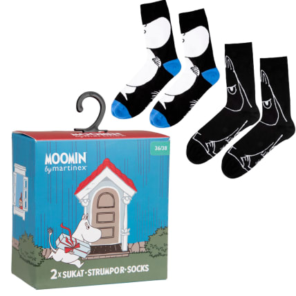 Moomin Moomin Socks Gift Set Black