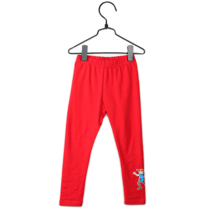 Pippi Longstocking Pippi Leggings red