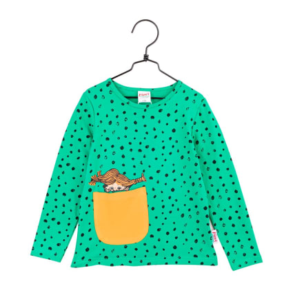 Pippi Longstocking Speckle Shirt green