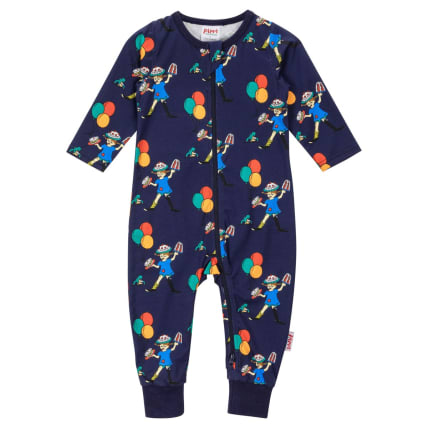Peppi Pitkätossu Ilmapallot-pyjama tummansininen